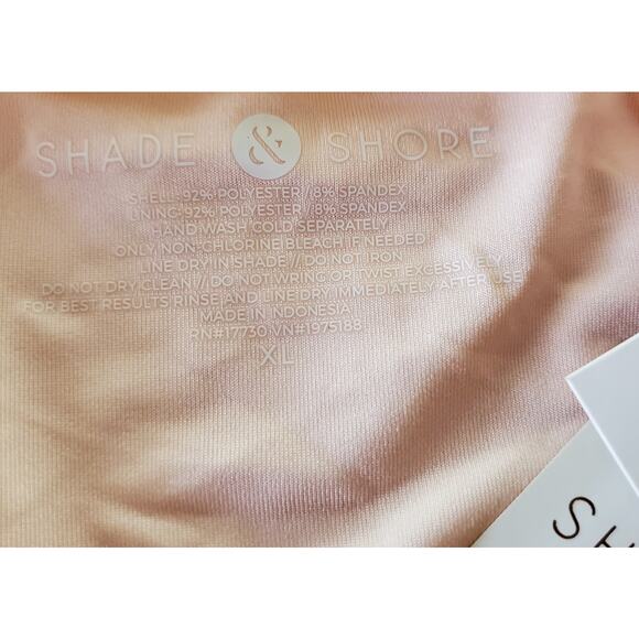 Shade & Shore Yellow Ribbed Hipster Bikini Bottom‎ Size Xlarge New - Picture 2 of 2